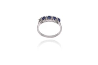 Anello con zaffiri e diamanti - Asta Preziosi Anello con zaffiri e diamanti - Asta Preziosi