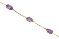 Bracciale con ametiste - Asta Preziosi