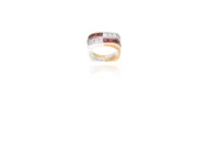 Anello con rubini e diamanti - Asta Preziosi Anello con rubini e diamanti - Asta Preziosi