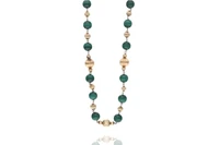 Collana con malachiti - Asta Preziosi Collana con malachiti - Asta Preziosi