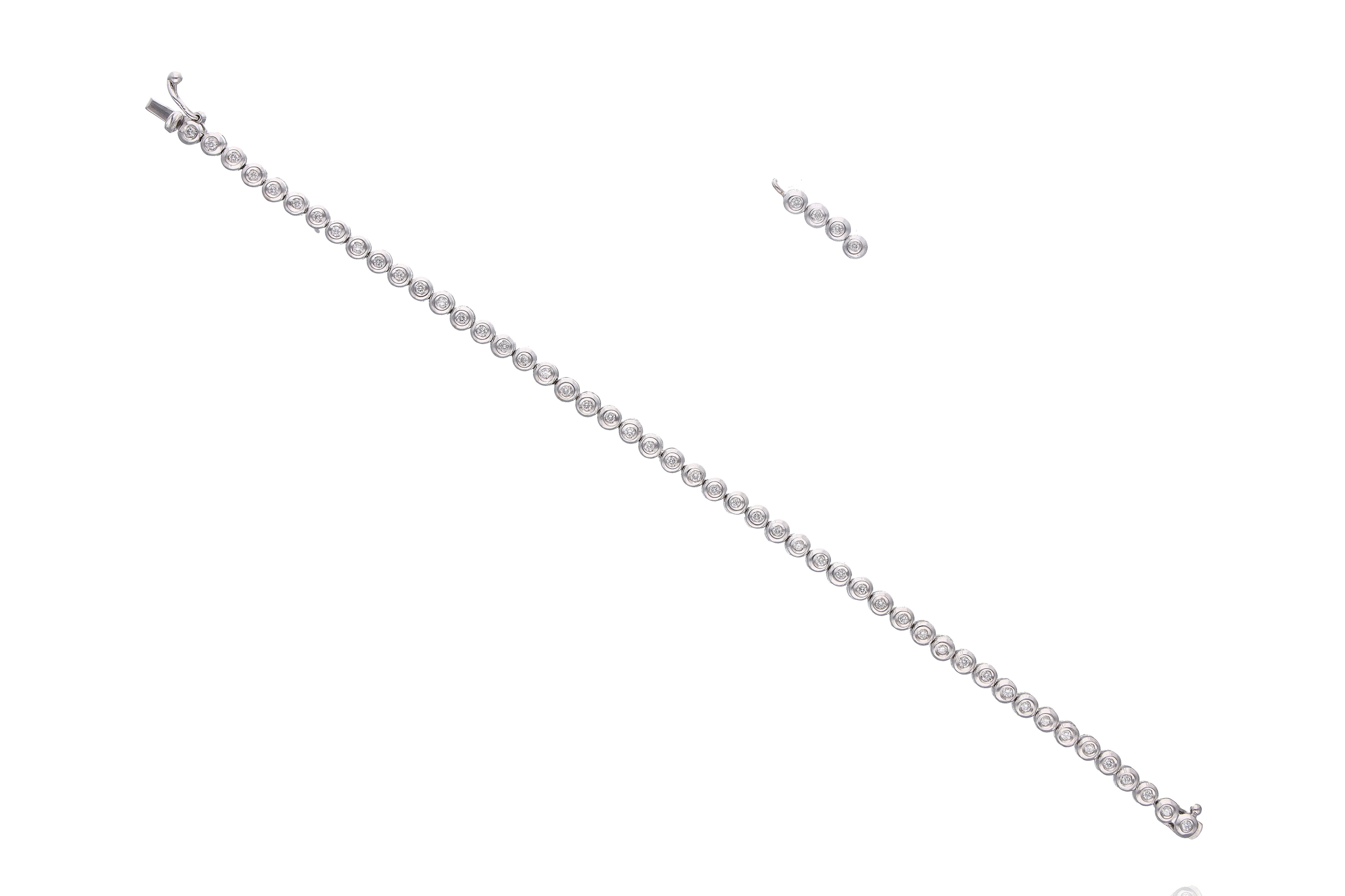 Bracciale con diamanti - Asta Preziosi