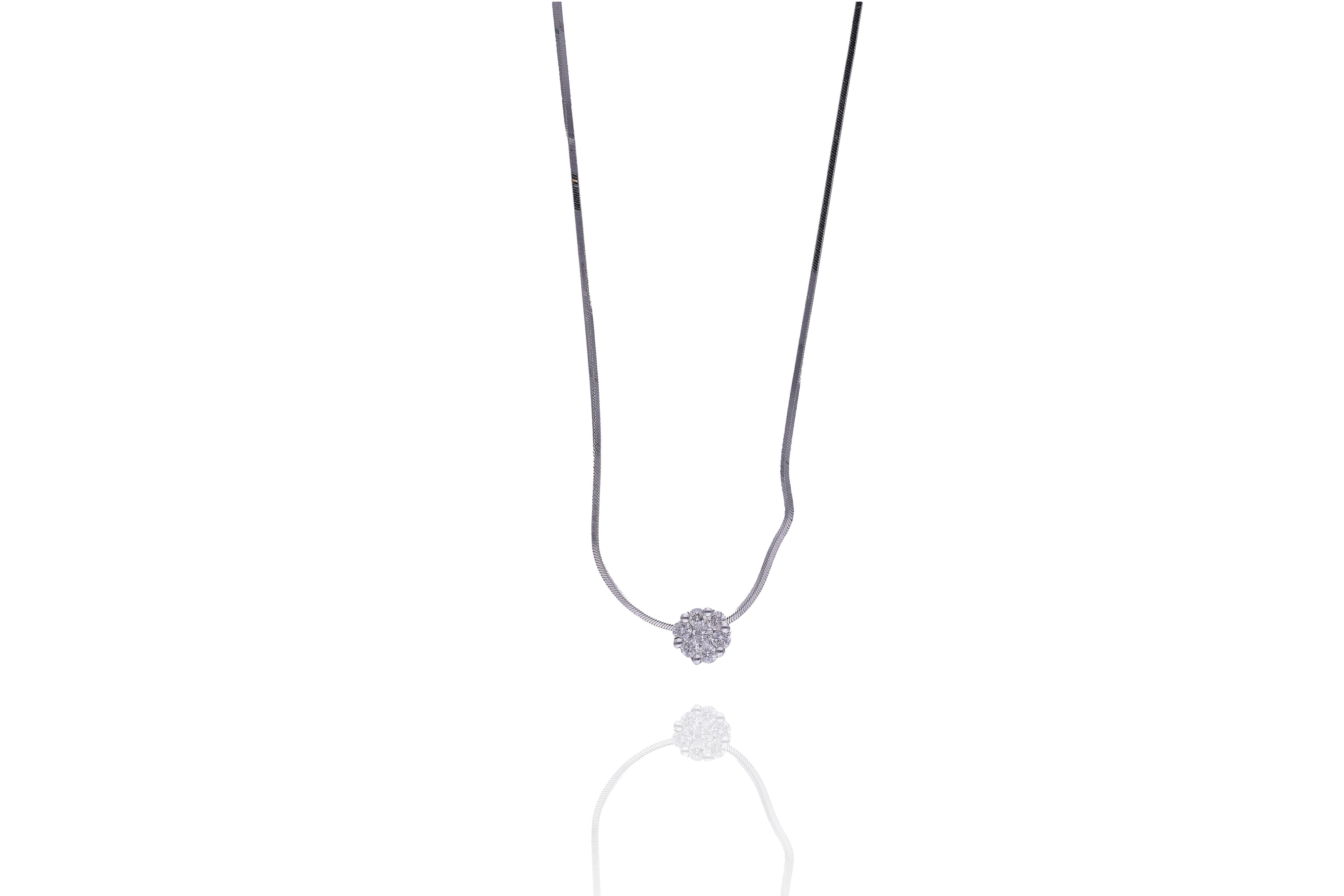 Collana con diamanti - Asta Preziosi