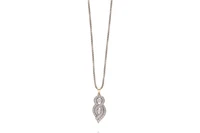 Collana con ciondolo con diamanti - Asta Preziosi