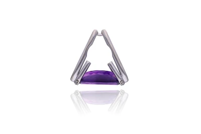 Anello con ametista e diamanti - Asta Preziosi Anello con ametista e diamanti - Asta Preziosi
