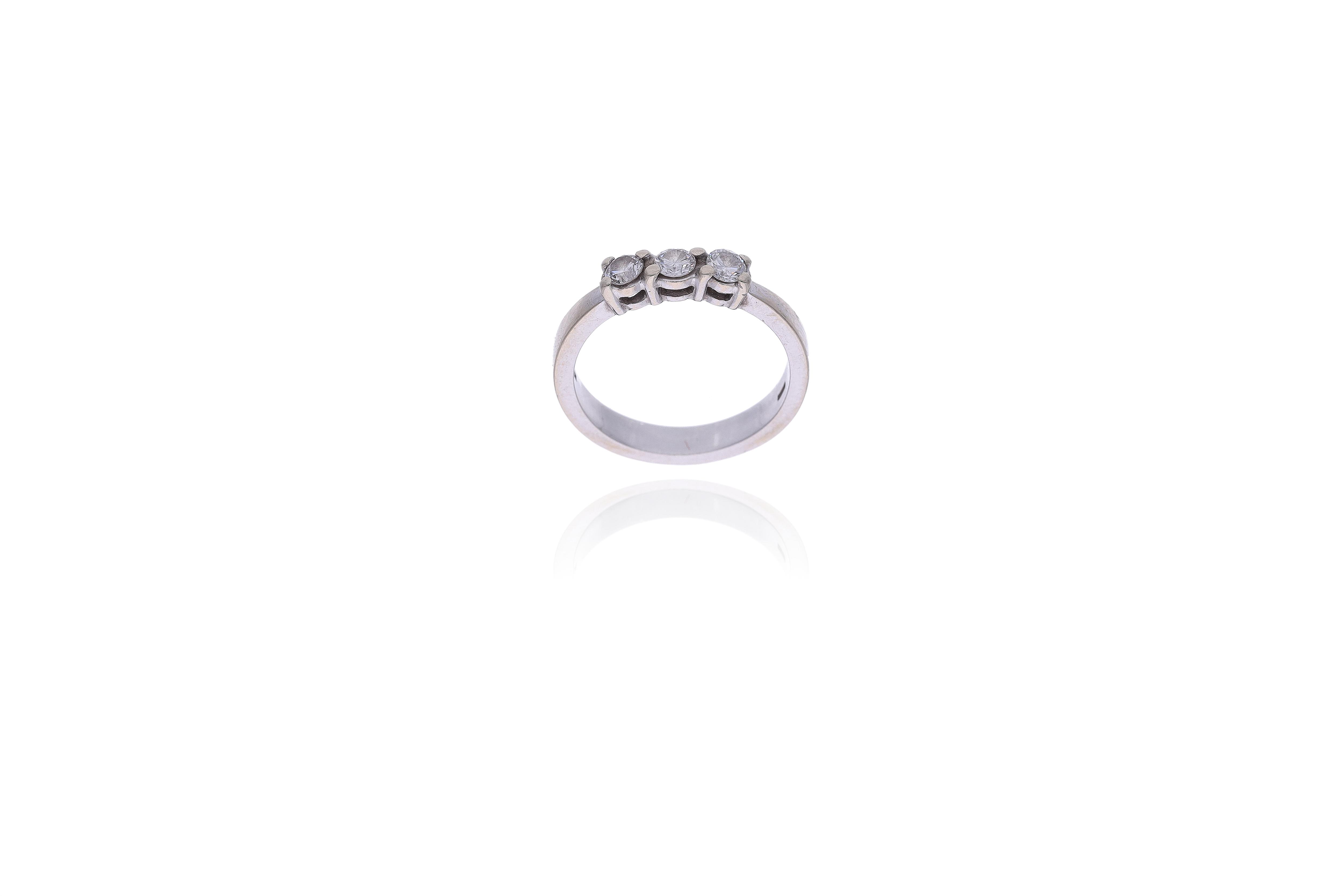 Anello con diamanti - Asta Preziosi