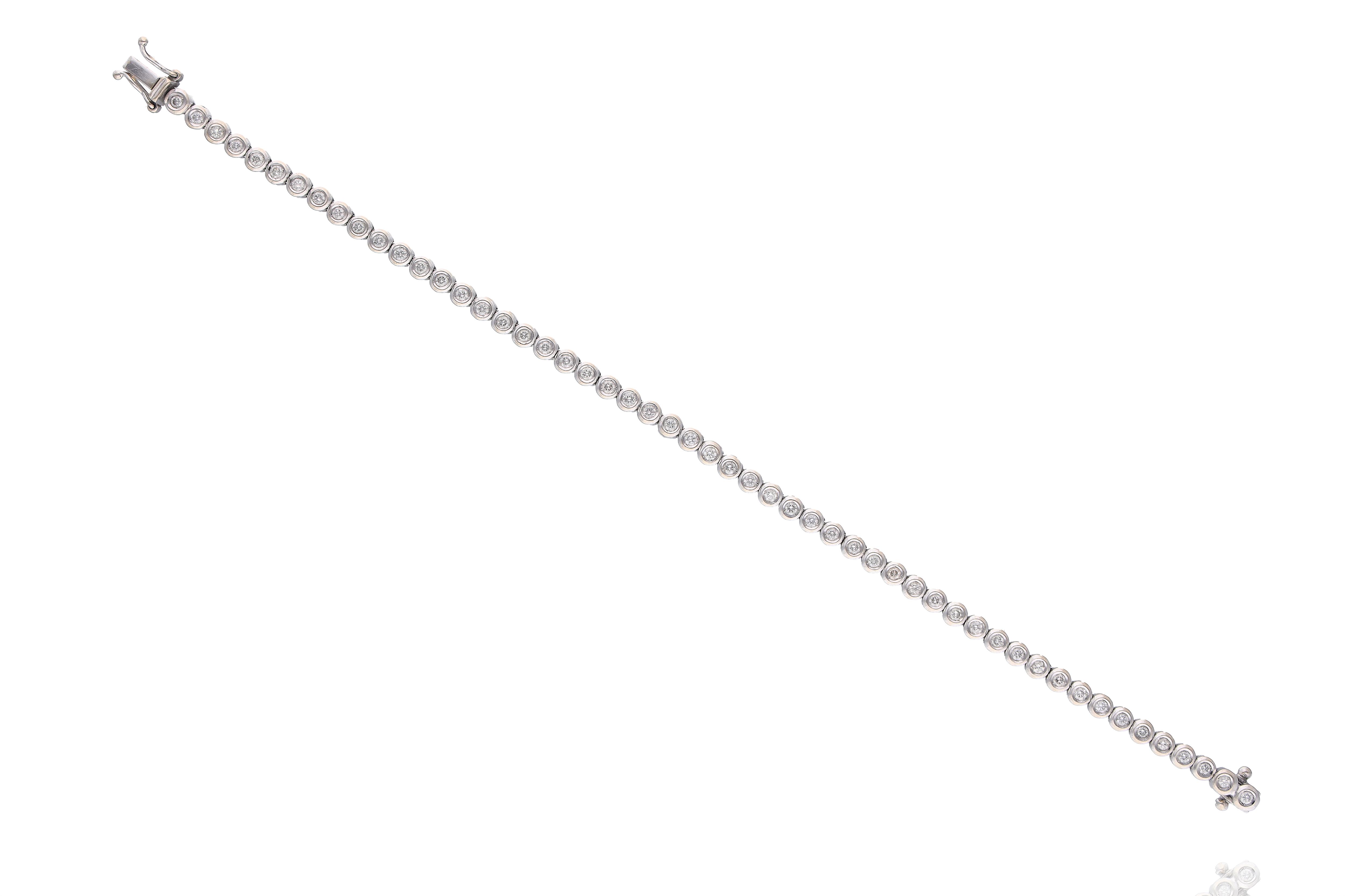 Bracciale con diamanti - Asta Preziosi