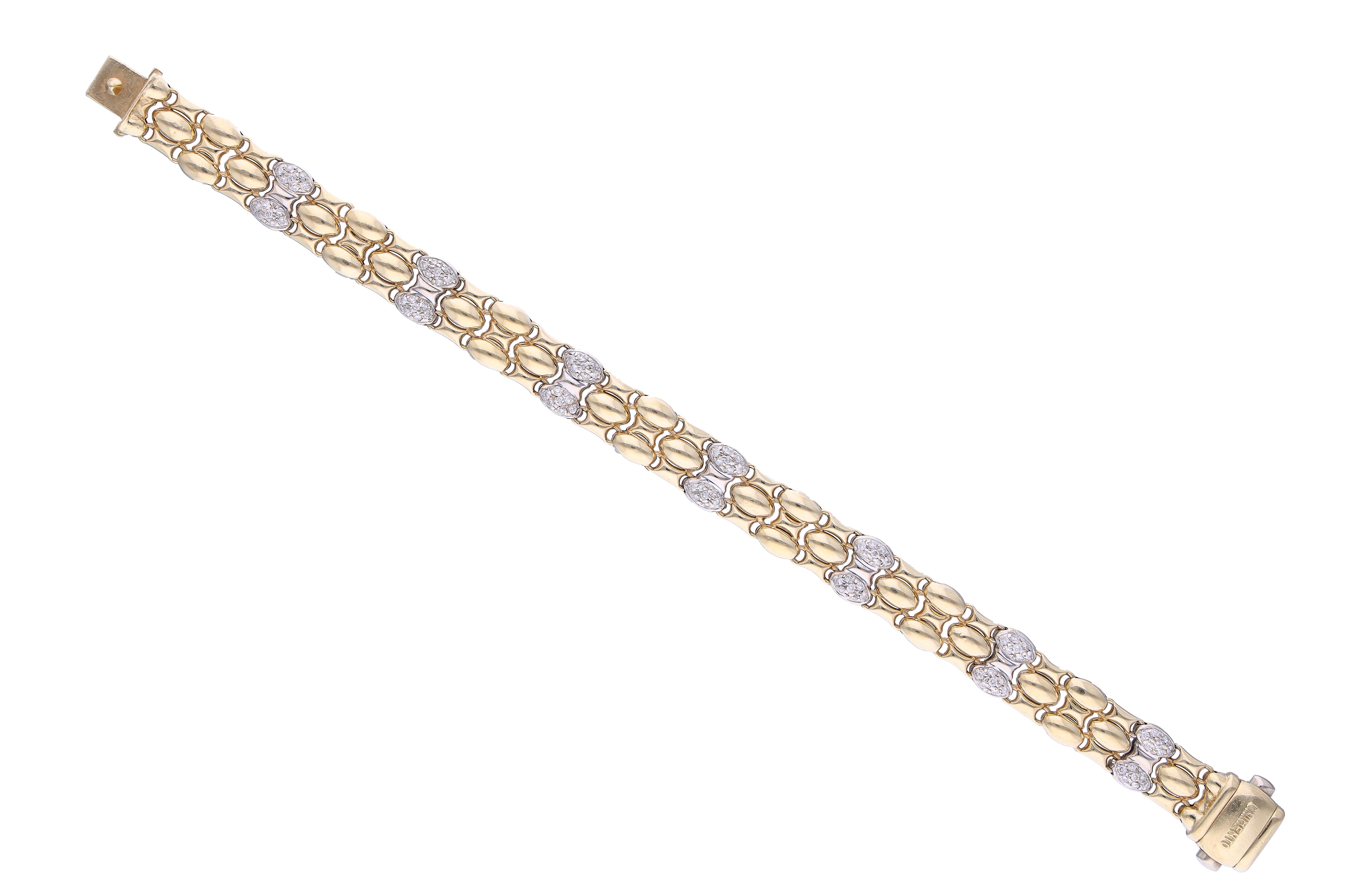 Chimento, bracciale con diamanti - Asta Preziosi