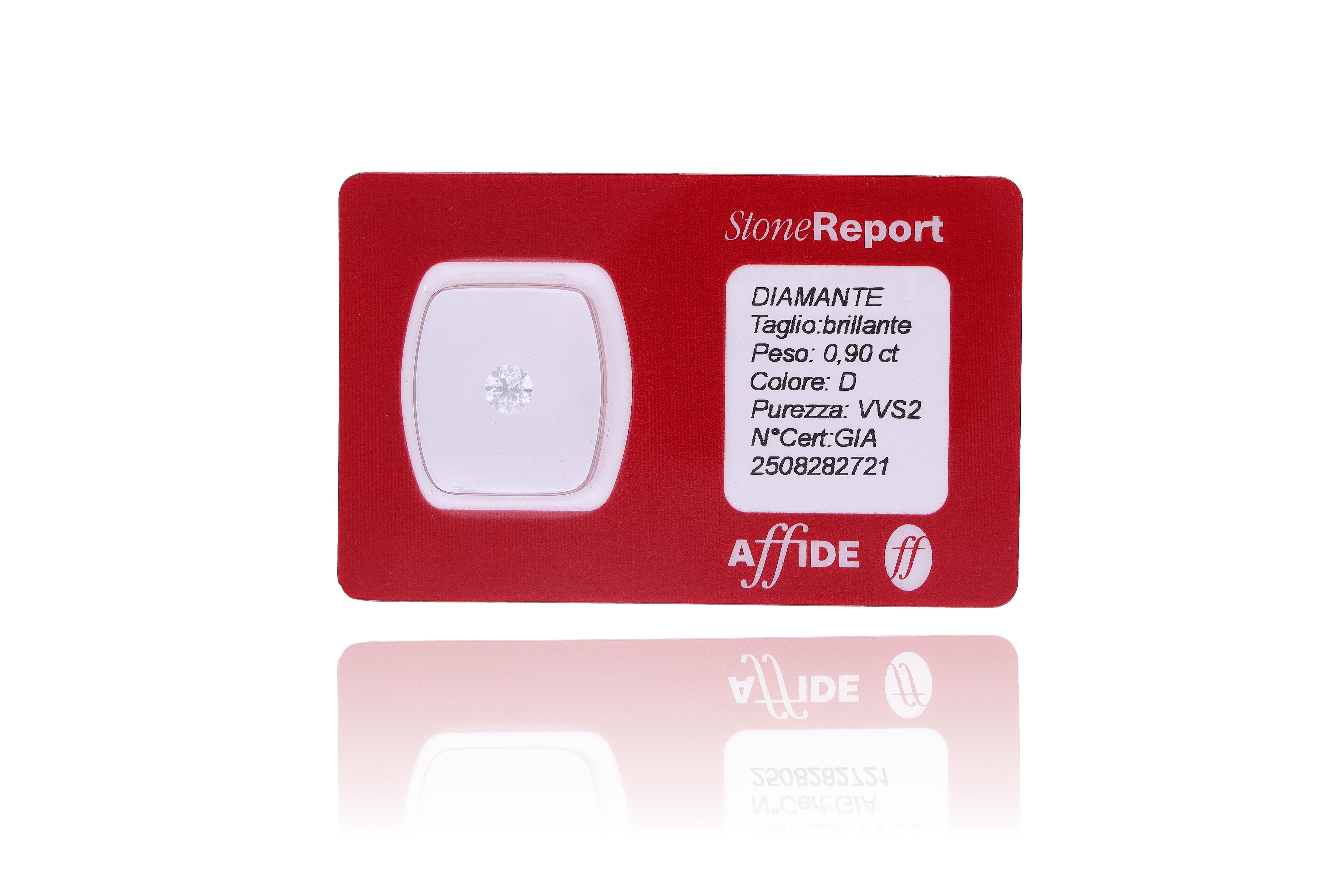 Diamante ct 0,90 - Asta Preziosi