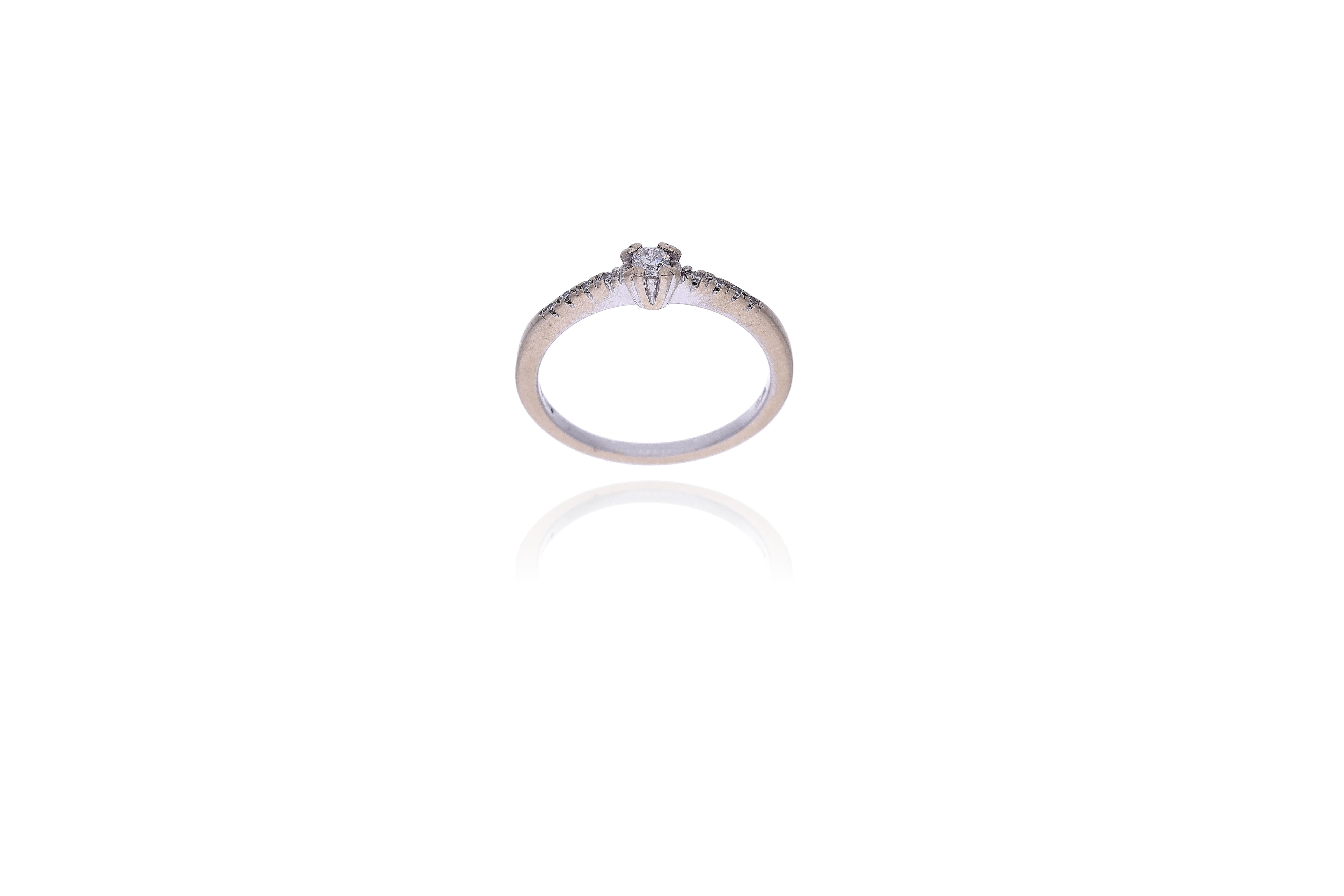 Miluna, anello con diamanti - Asta Preziosi