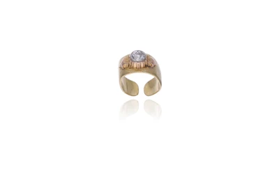 Anello con diamante - Asta Preziosi