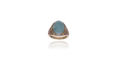 Anello con pietra e smalti - Asta Preziosi Anello con pietra e smalti - Asta Preziosi
