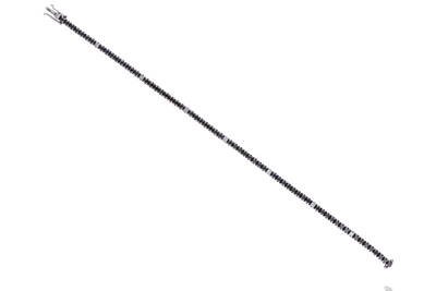 Bracciale con diamanti, diamanti neri e pietre - Asta Preziosi Bracciale con diamanti, diamanti neri e pietre - Asta Preziosi