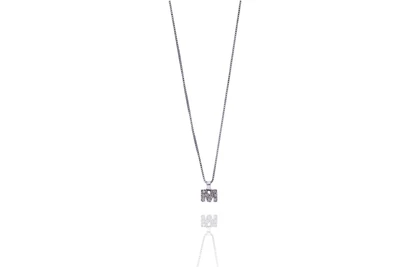 Collana con centrale con diamanti - Asta Preziosi