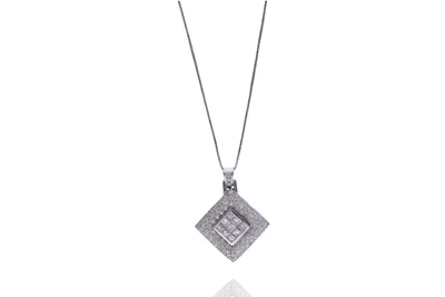 Collana con ciondolo con diamanti - Asta Preziosi Collana con ciondolo con diamanti - Asta Preziosi