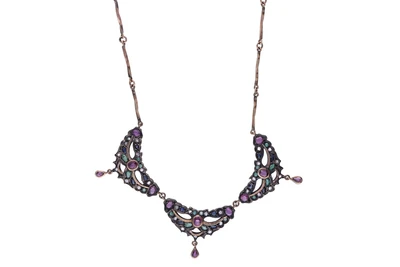 Collana con diamanti, rubini, zaffiri, smeraldi e pietre - Asta Preziosi Collana con diamanti, rubini, zaffiri, smeraldi e pietre - Asta Preziosi