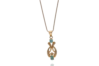 Collana e ciondolo con smeraldi e diamanti - Asta Preziosi Collana e ciondolo con smeraldi e diamanti - Asta Preziosi