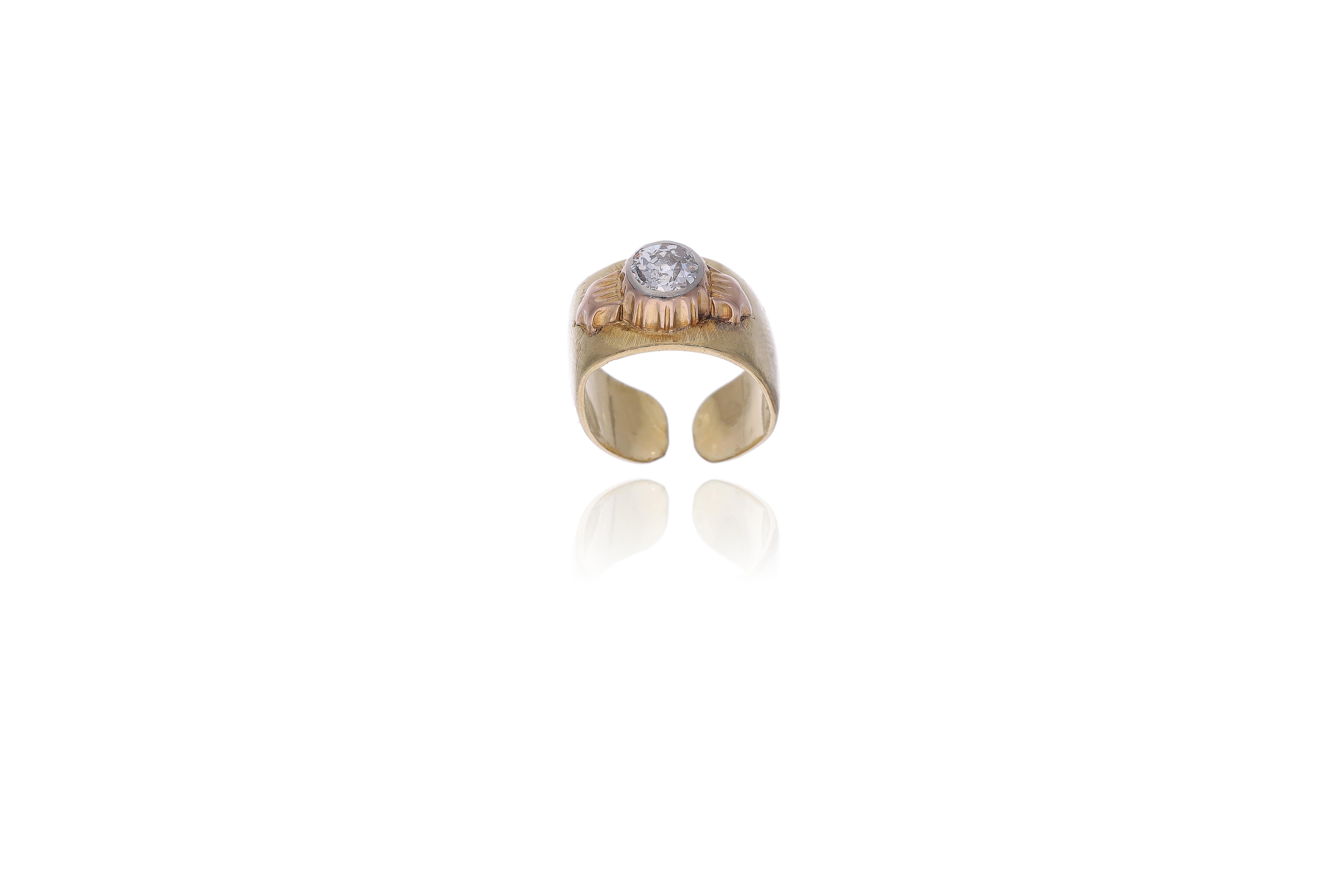 Anello con diamante - Asta Preziosi