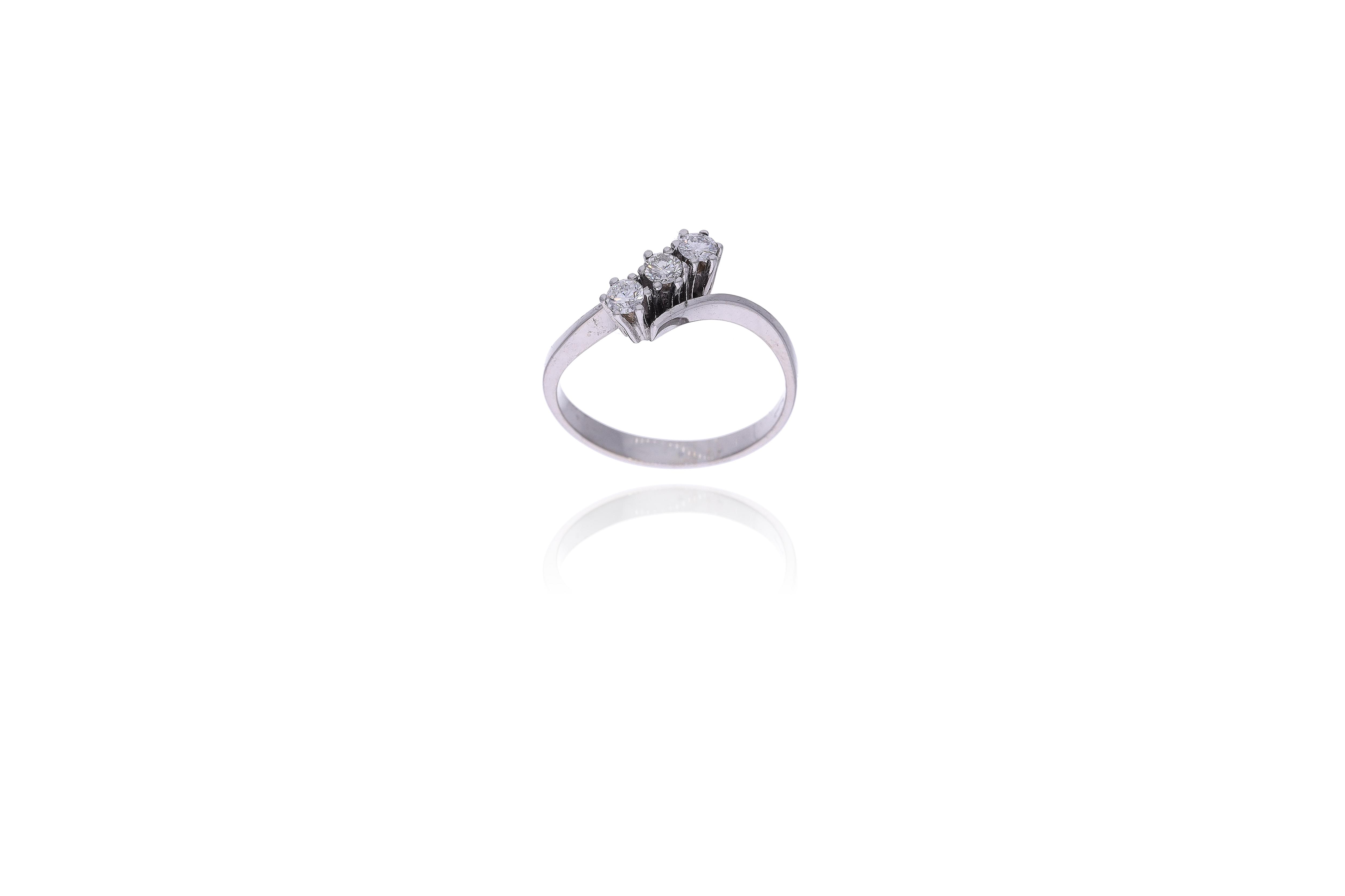 Anello con diamanti - Asta Preziosi