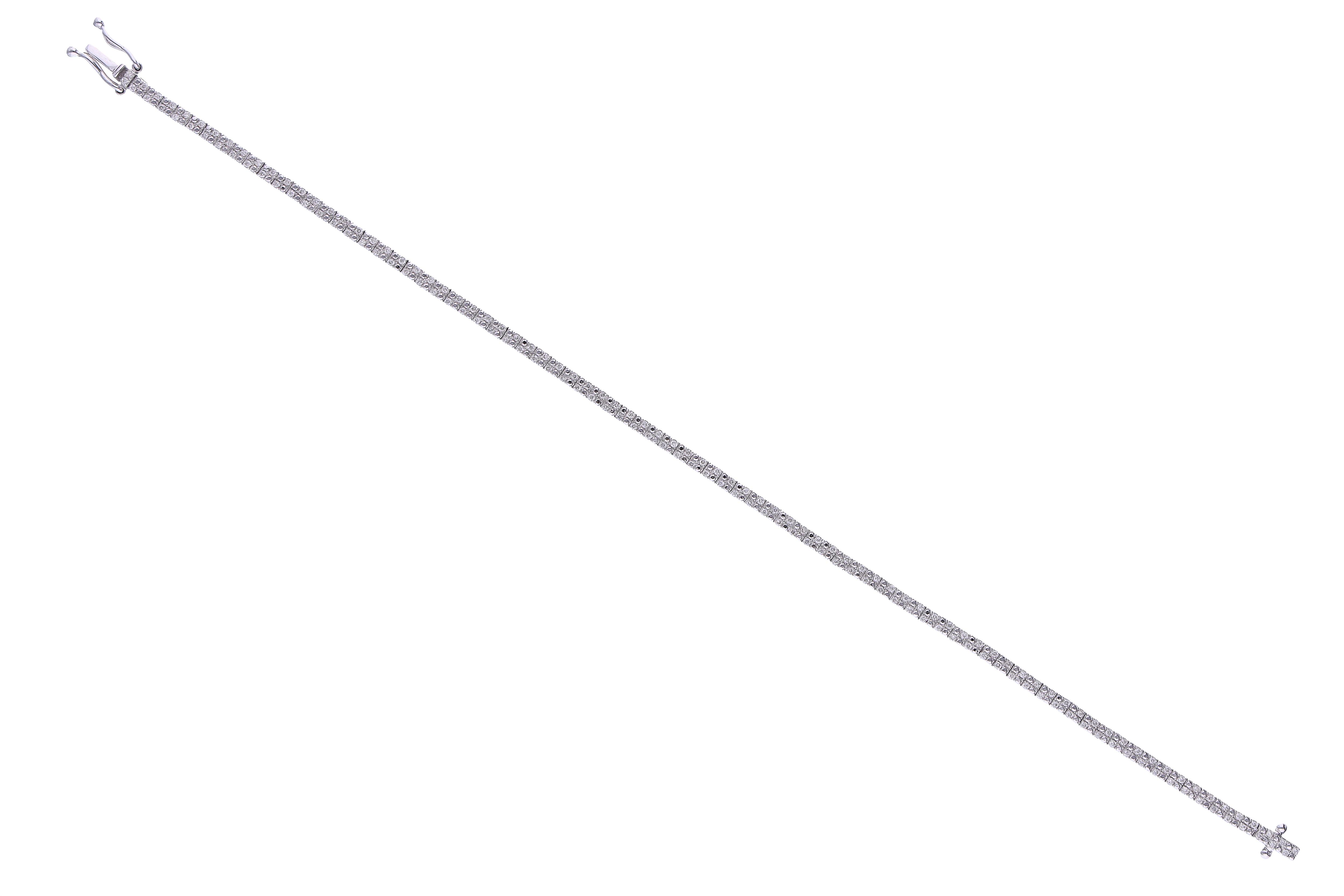Bracciale con diamanti - Asta Preziosi