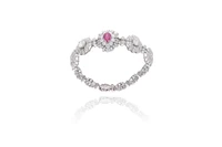 Bracciale con rubino e diamanti - Asta Preziosi