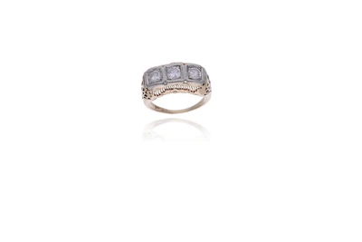 Anello con diamanti - Asta Preziosi Anello con diamanti - Asta Preziosi