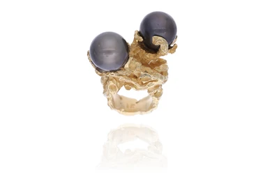 Anello con perle Mari del Sud - Asta Preziosi Anello con perle Mari del Sud - Asta Preziosi