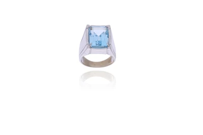 Anello con topazio - Asta Preziosi
