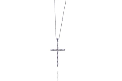 Collana e ciondolo con diamanti - Asta Preziosi