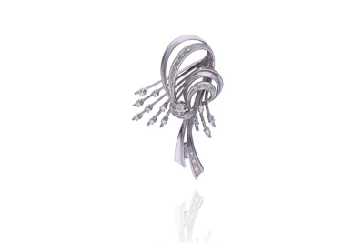 Spilla con diamanti - Asta Preziosi Spilla con diamanti - Asta Preziosi