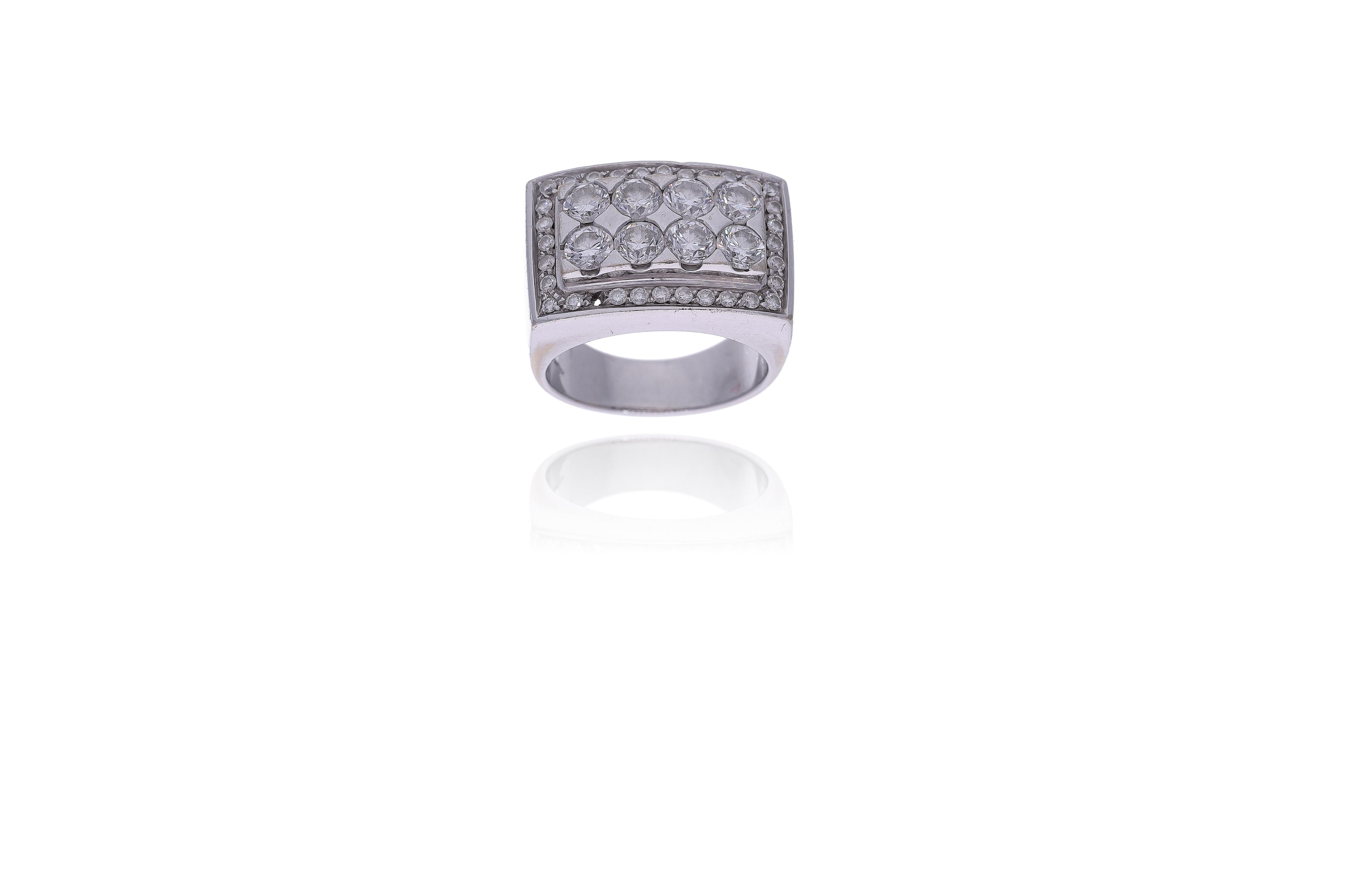 Anello con diamanti - Asta Preziosi