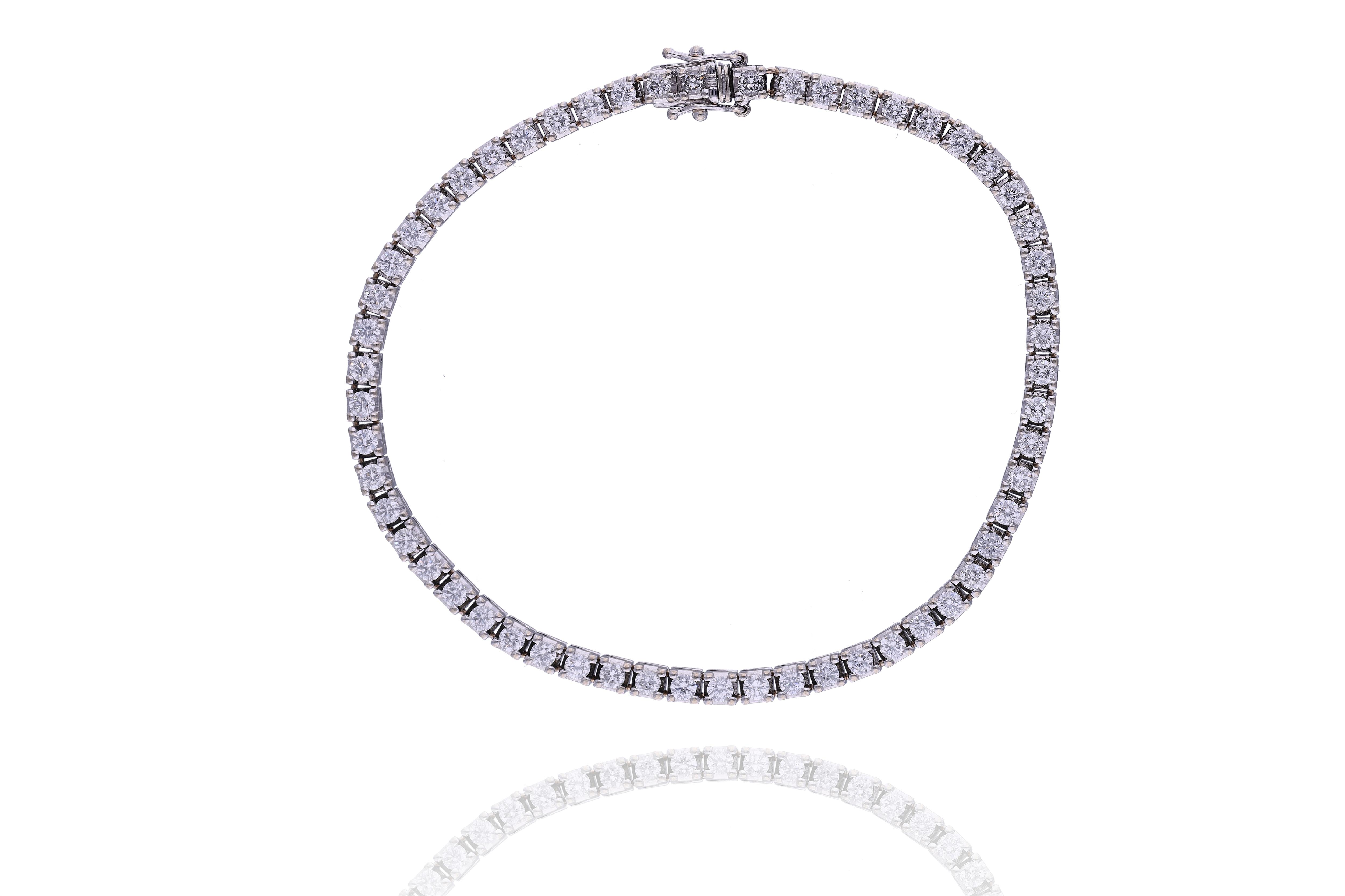 Bracciale con diamanti - Asta Preziosi
