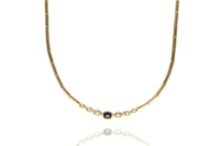 Collana con zaffiro e diamanti - Asta Preziosi Collana con zaffiro e diamanti - Asta Preziosi