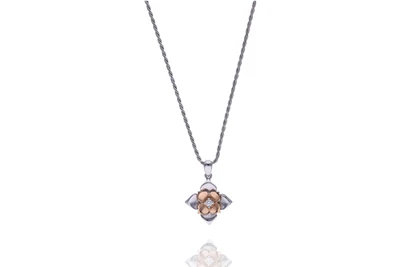 Collana con ciondolo con diamante - Asta Preziosi Collana con ciondolo con diamante - Asta Preziosi