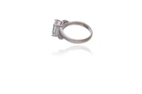 Anello con acquamarina e diamanti - Asta Preziosi Anello con acquamarina e diamanti - Asta Preziosi