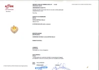 Ciondolo con zaffiro giallo e diamanti - Asta Preziosi Ciondolo con zaffiro giallo e diamanti - Asta Preziosi