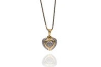 Collana con ciondolo con diamanti - Asta Preziosi Collana con ciondolo con diamanti - Asta Preziosi