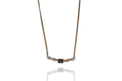 Collana con zaffiro e diamanti - Asta Preziosi Collana con zaffiro e diamanti - Asta Preziosi