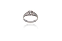 Anello con diamante - Asta Preziosi Anello con diamante - Asta Preziosi