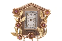 Spilla con orologio Rolex - Asta Preziosi Spilla con orologio Rolex - Asta Preziosi