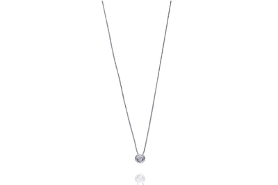 Collana con pendente con diamante - Asta Preziosi Collana con pendente con diamante - Asta Preziosi