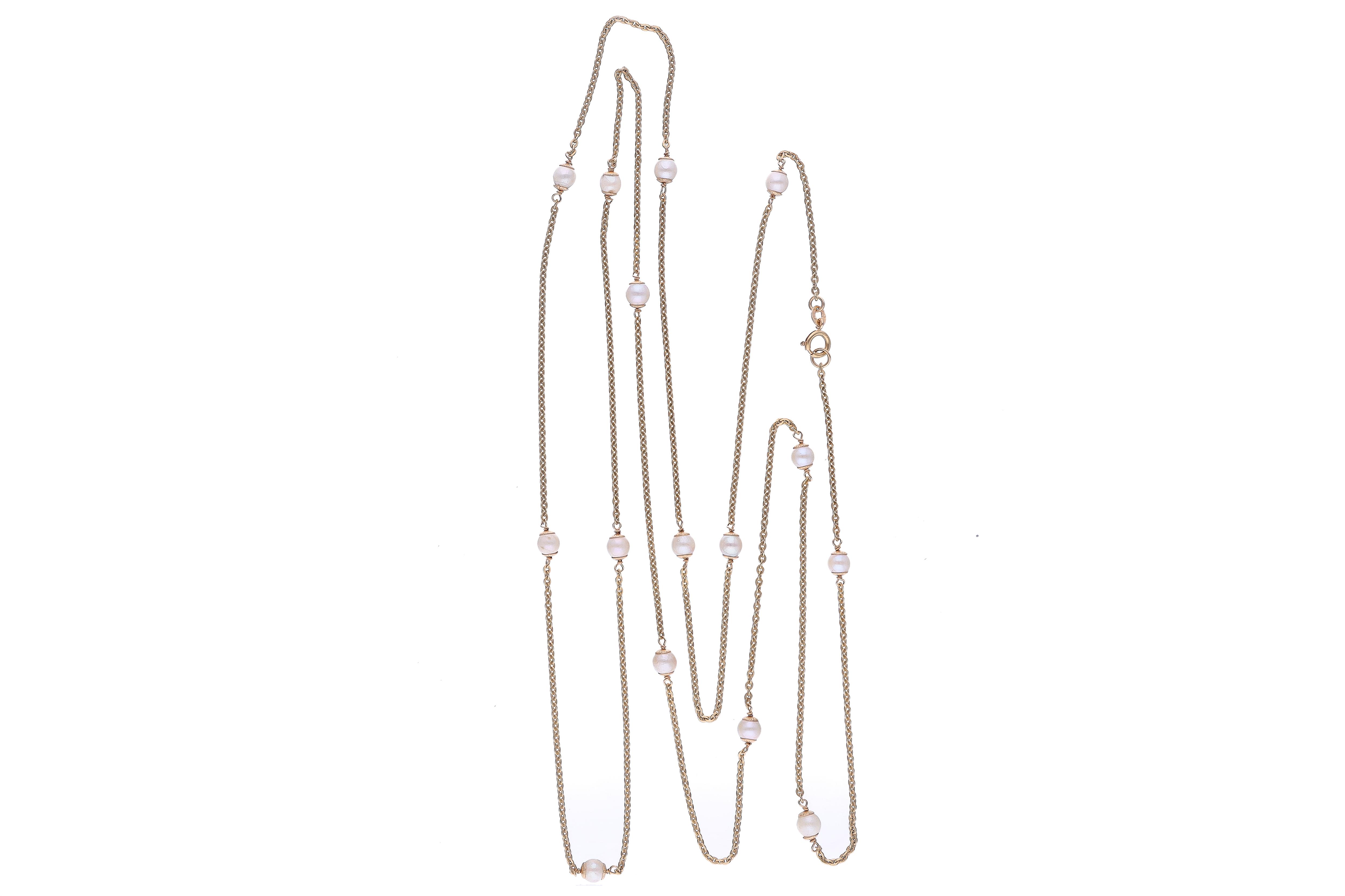 Collana con perle coltivate - Asta Preziosi