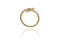 Bracciale con diamanti e smalti - Asta Preziosi Bracciale con diamanti e smalti - Asta Preziosi