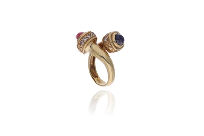 Anello con pietre - Asta Preziosi
