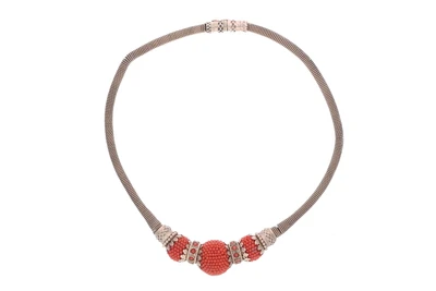 Collana con coralli - Asta Preziosi Collana con coralli - Asta Preziosi
