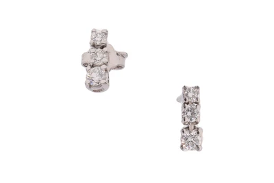 Orecchini con diamanti - Asta Preziosi Orecchini con diamanti - Asta Preziosi