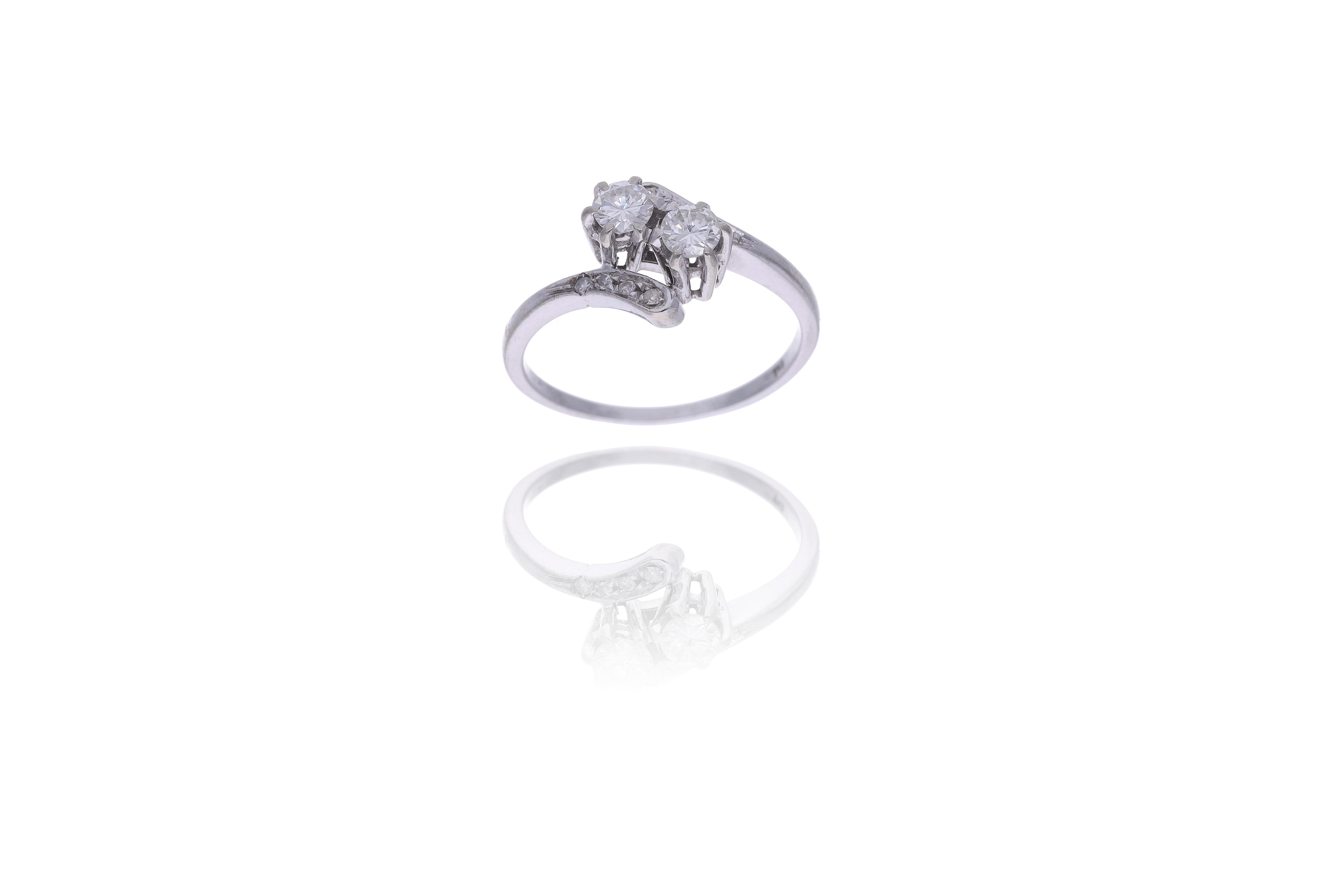 Anello con diamanti - Asta Preziosi