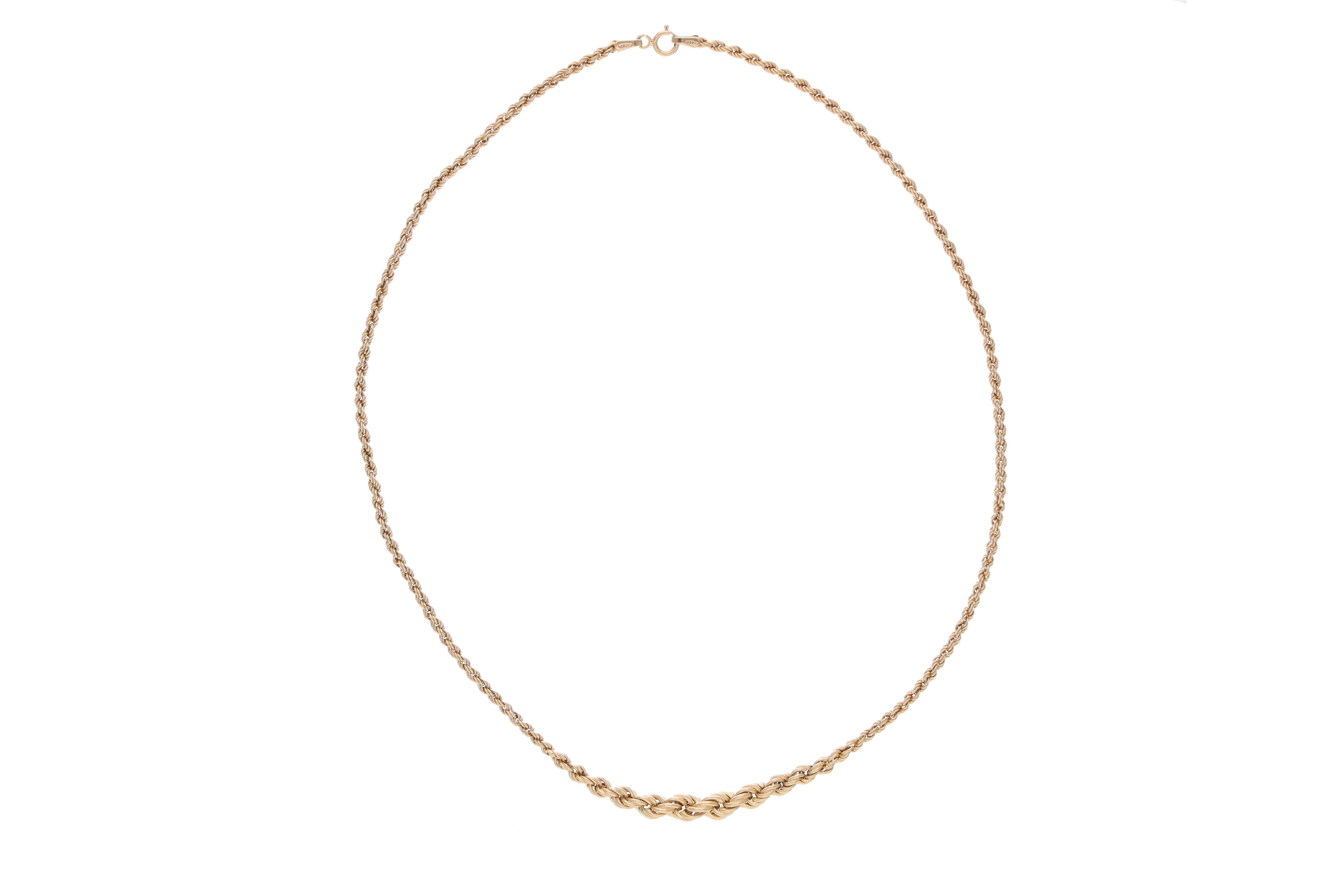 Collana in oro - Asta Preziosi