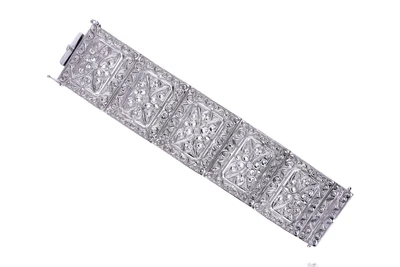 Bracciale con diamanti - Asta Preziosi Bracciale con diamanti - Asta Preziosi