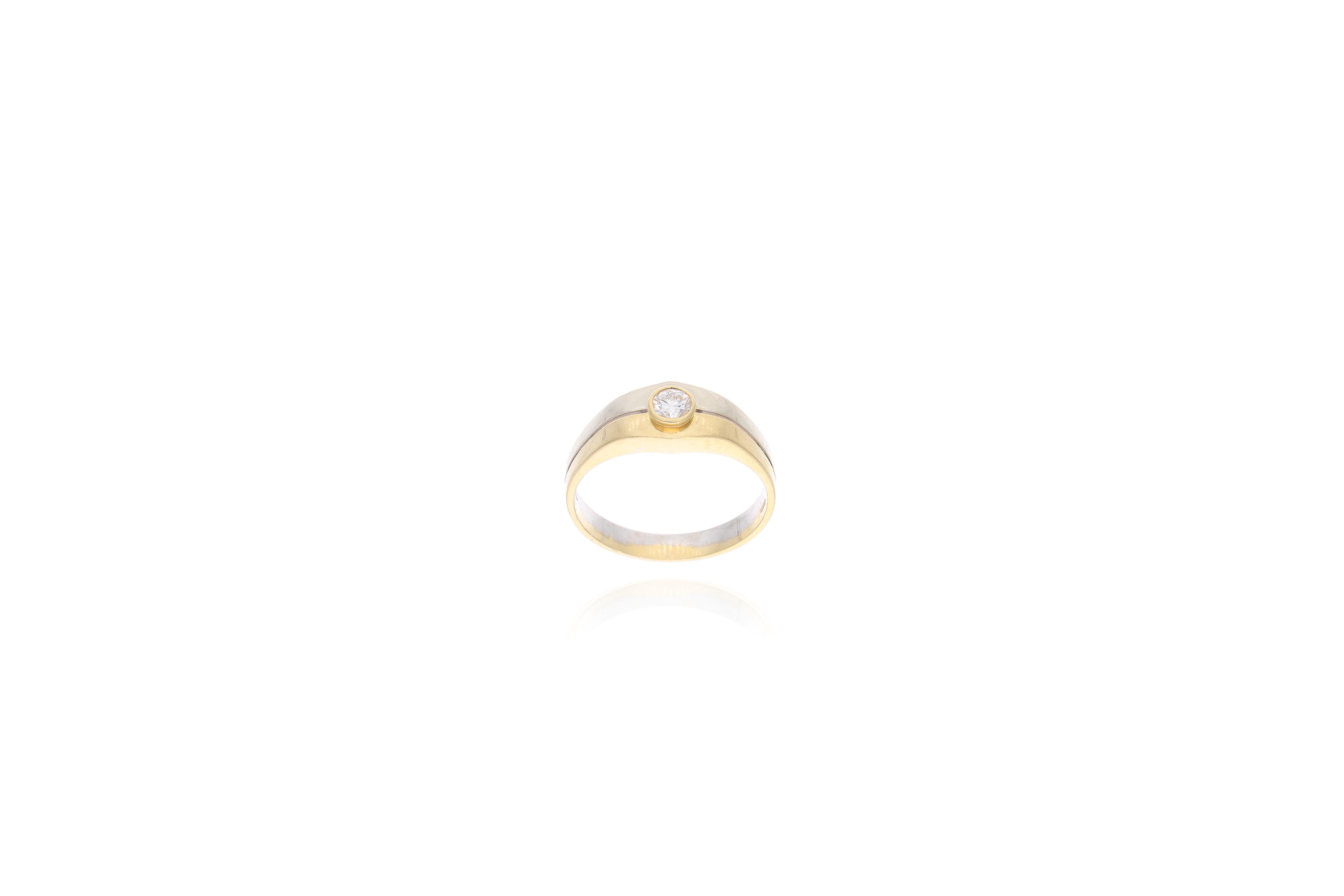 Anello con diamante - Asta Preziosi