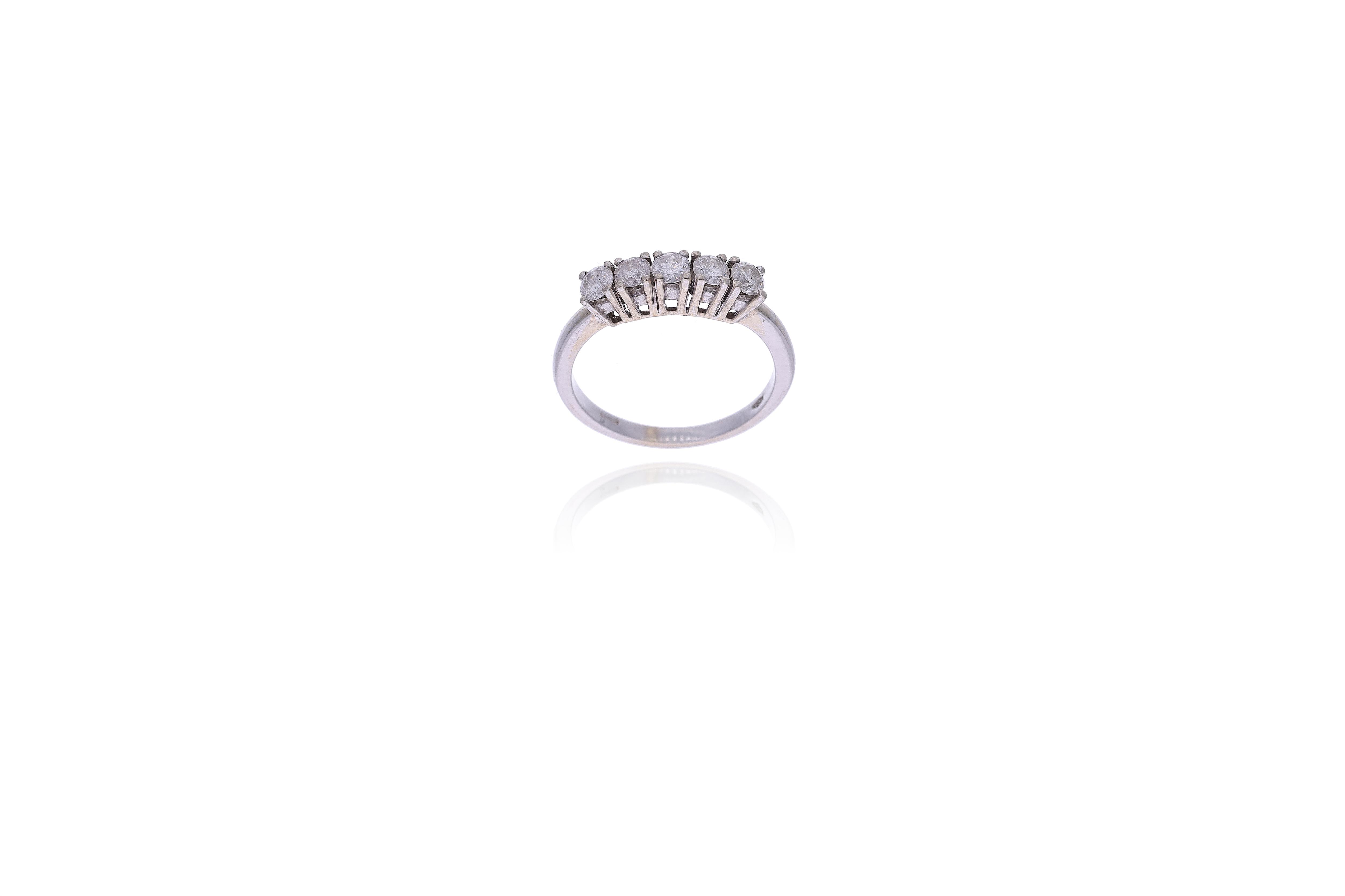 Anello con diamanti - Asta Preziosi